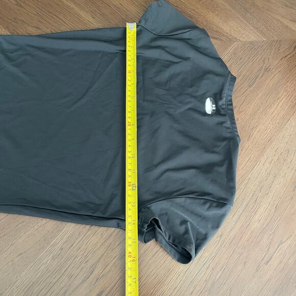 Under Armour Short Sleeve Heat Gear Compression Shirt Women Medium Black Gym - Picture 6 of 7